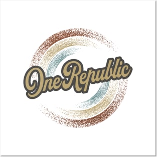 OneRepublic Circular Fade Posters and Art